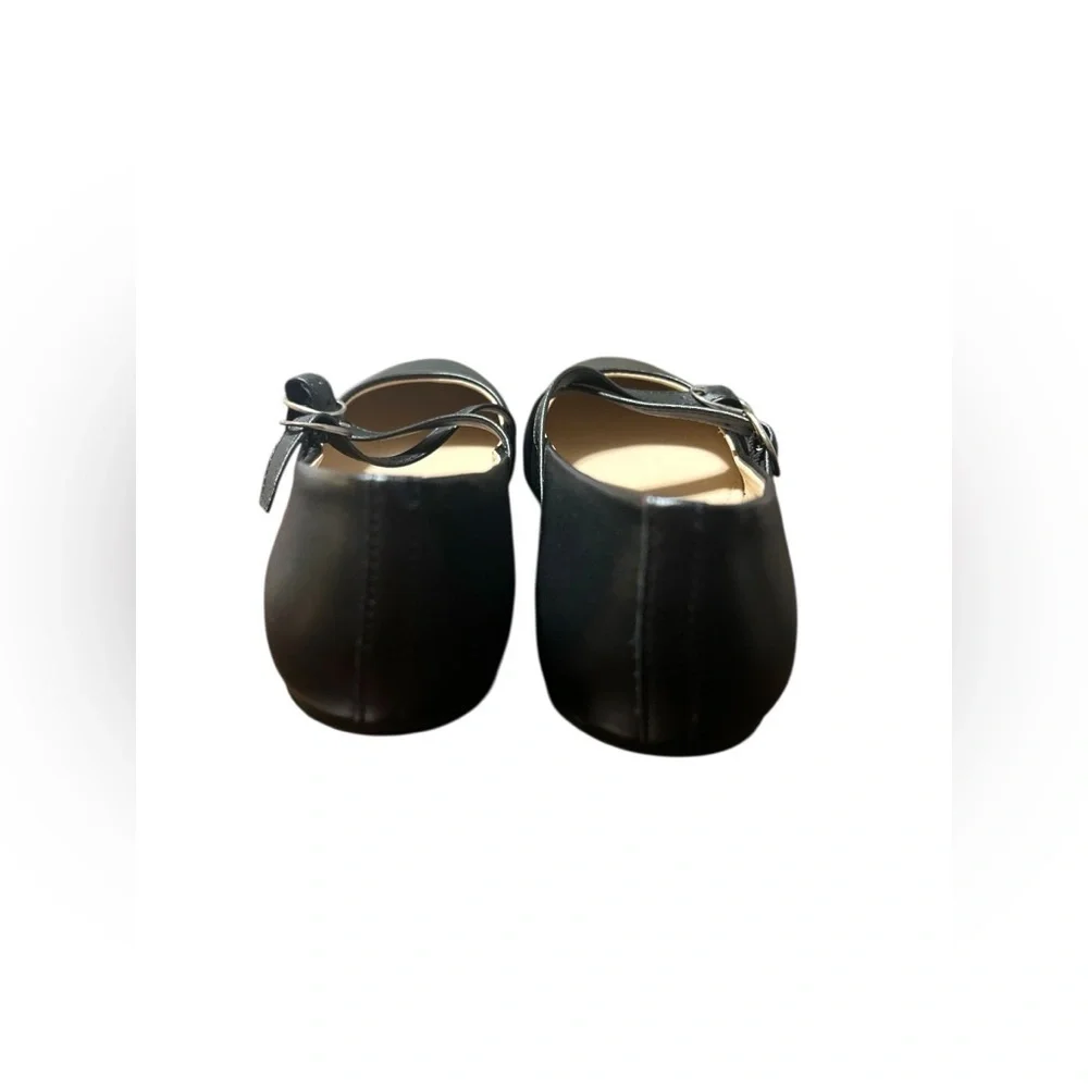 ANDREA Black Kids Dress Shoes Size -5